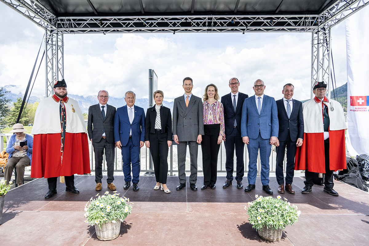 «100 Jahre Zollvertrag Schweiz–Liechtenstein» – Grenzüberschreitendes Volksfest