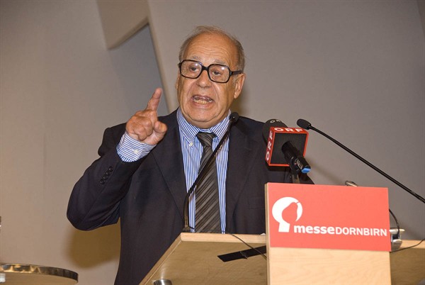 Der Schweizer Soziologe und Buchautor Jean Ziegler