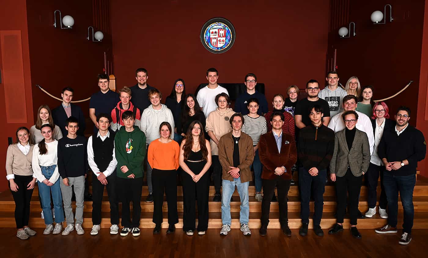 Am Samstag, 5. November 2022 tagten Jugendliche aus der Bodenseeregion im Rathaussaal in Vaduz, Foto: © Sven Beham