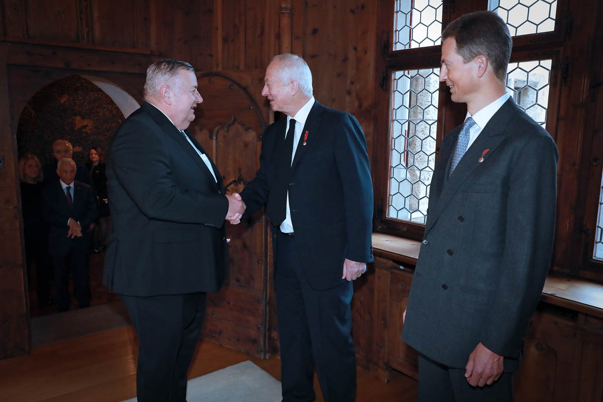 Neujahrsempfang auf Schloss Vaduz 12. Januar 2023