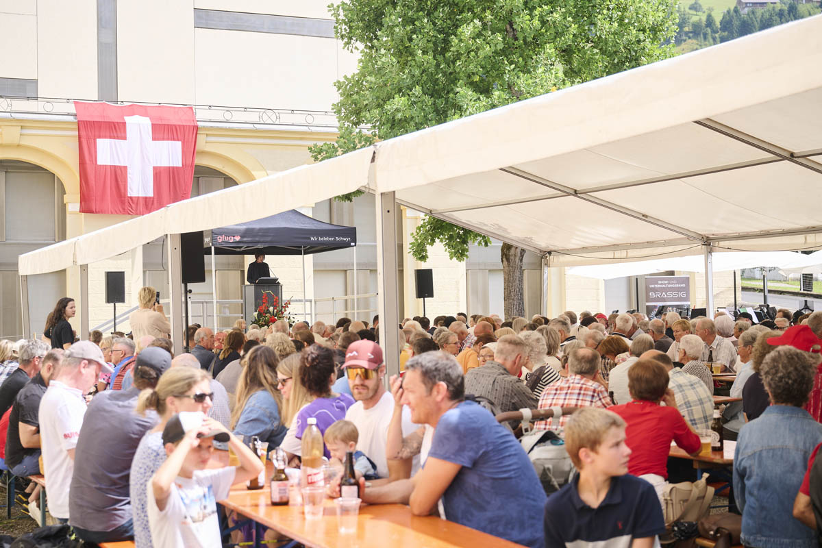 Bundesfeier der Gemeinde Schwyz am 1. August 2026.