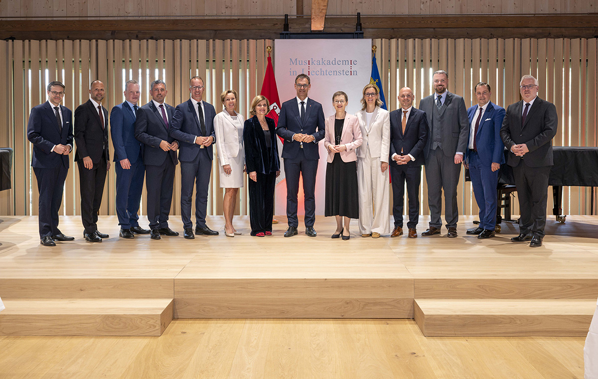 Vorarlberger Landesregierung zu Besuch in Liechtenstein