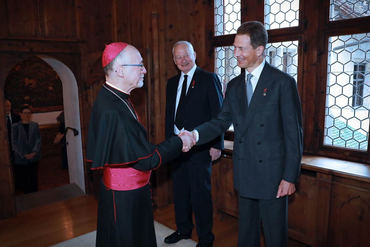  Neujahrsempfang auf Schloss Vaduz 12. Januar 2023