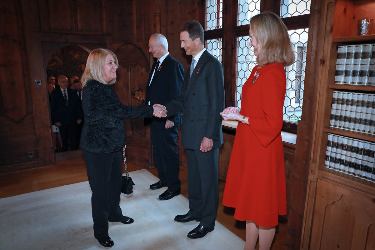 Neujahrsempfang auf Schloss Vaduz 12. Januar 2023