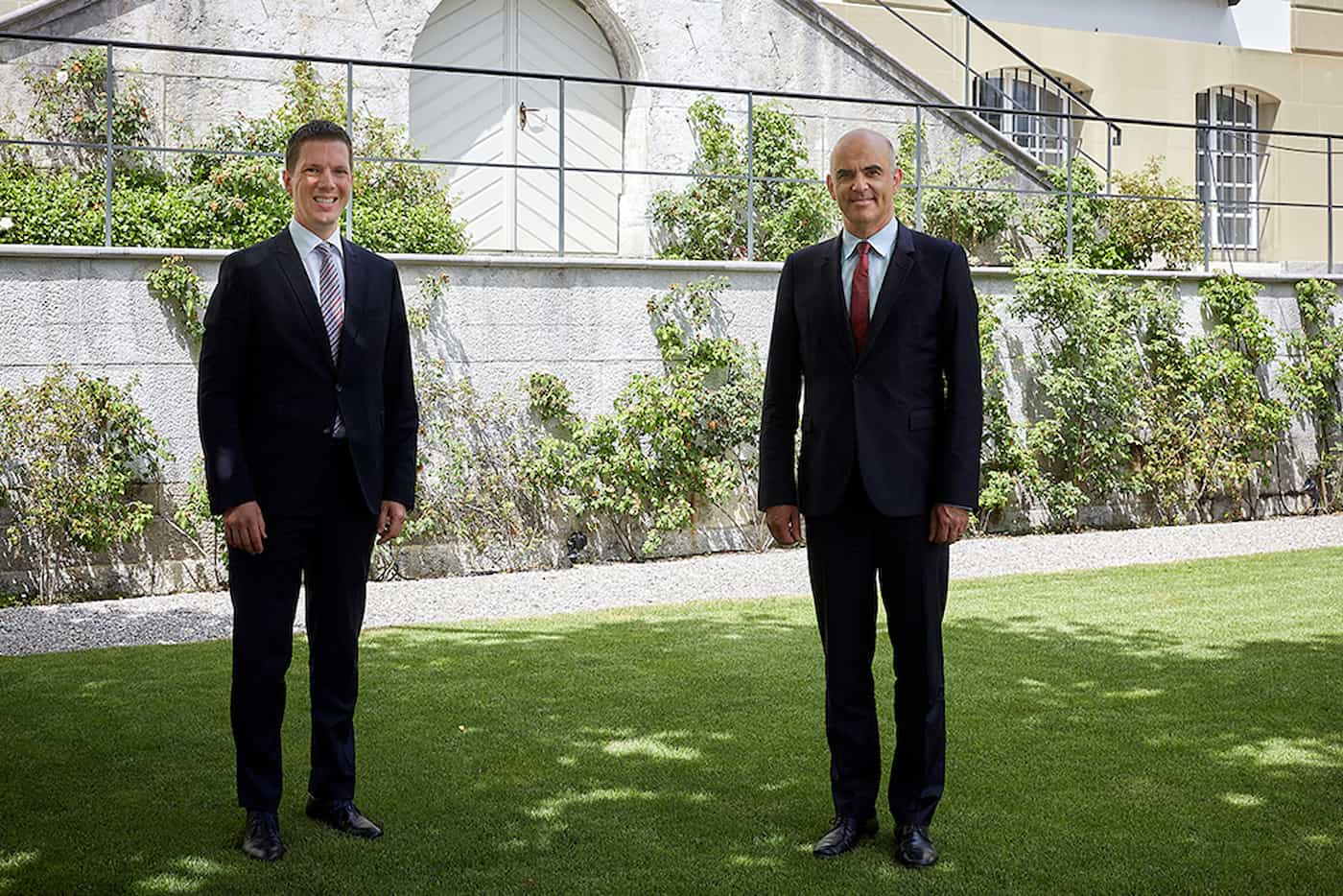 Antrittsbesuch von Regierungsrat Manuel Frick in Bern