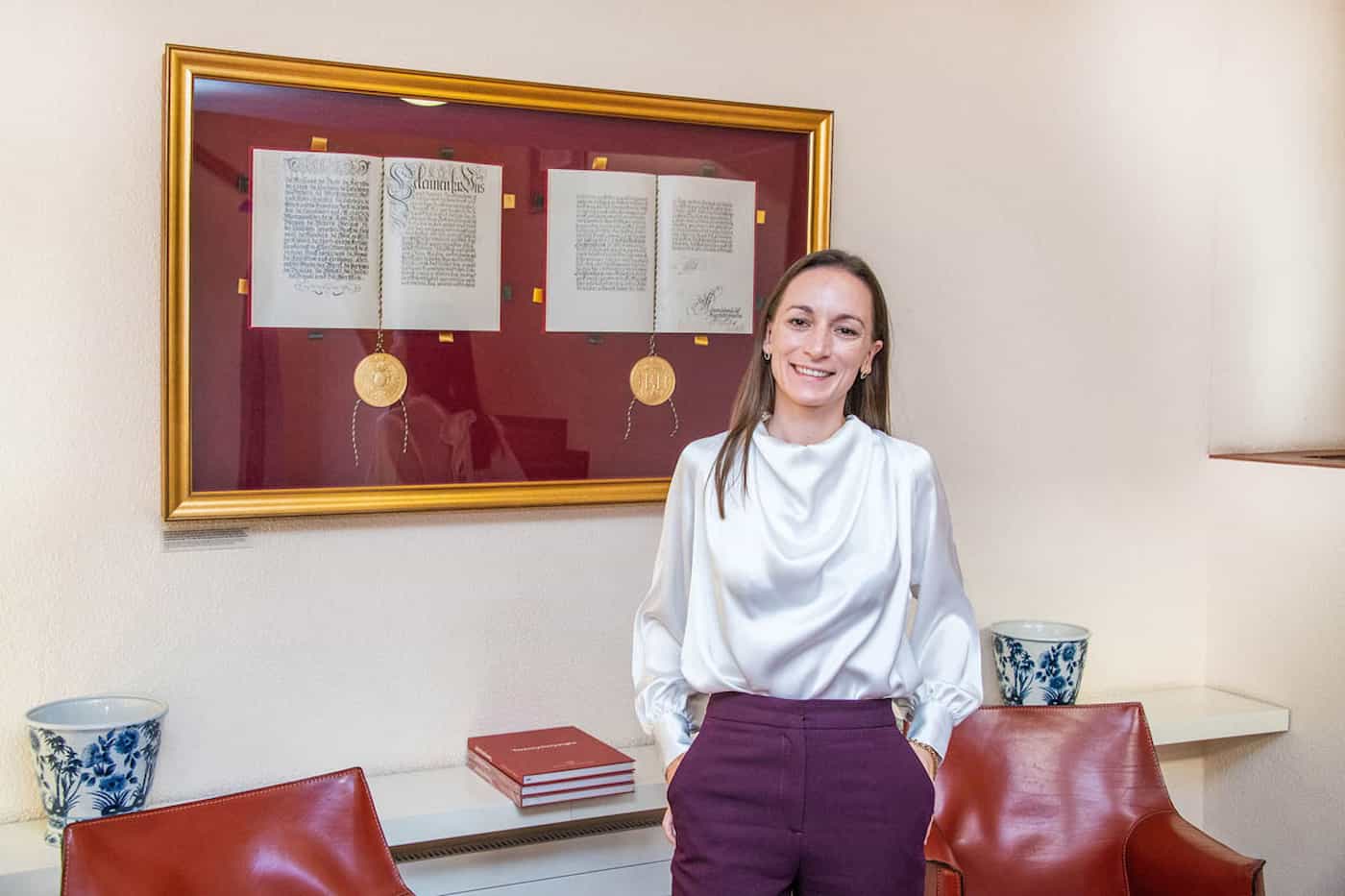 I.D. Gisela Bergmann, Prinzessin von und zu Liechtenstein, ist seit 2022 CEO von Industrie- und Finanzkontor Etablissement 