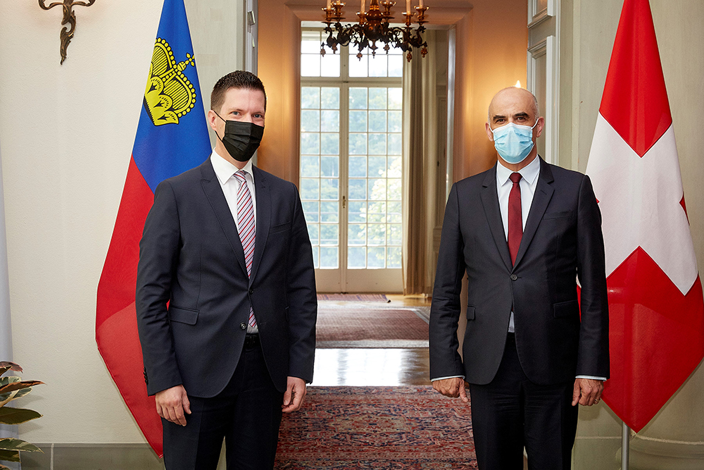 Antrittsbesuch von Regierungsrat Manuel Frick in Bern