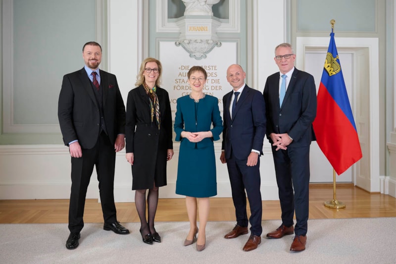 Neue Regierung Liechtensteins ist im Amt