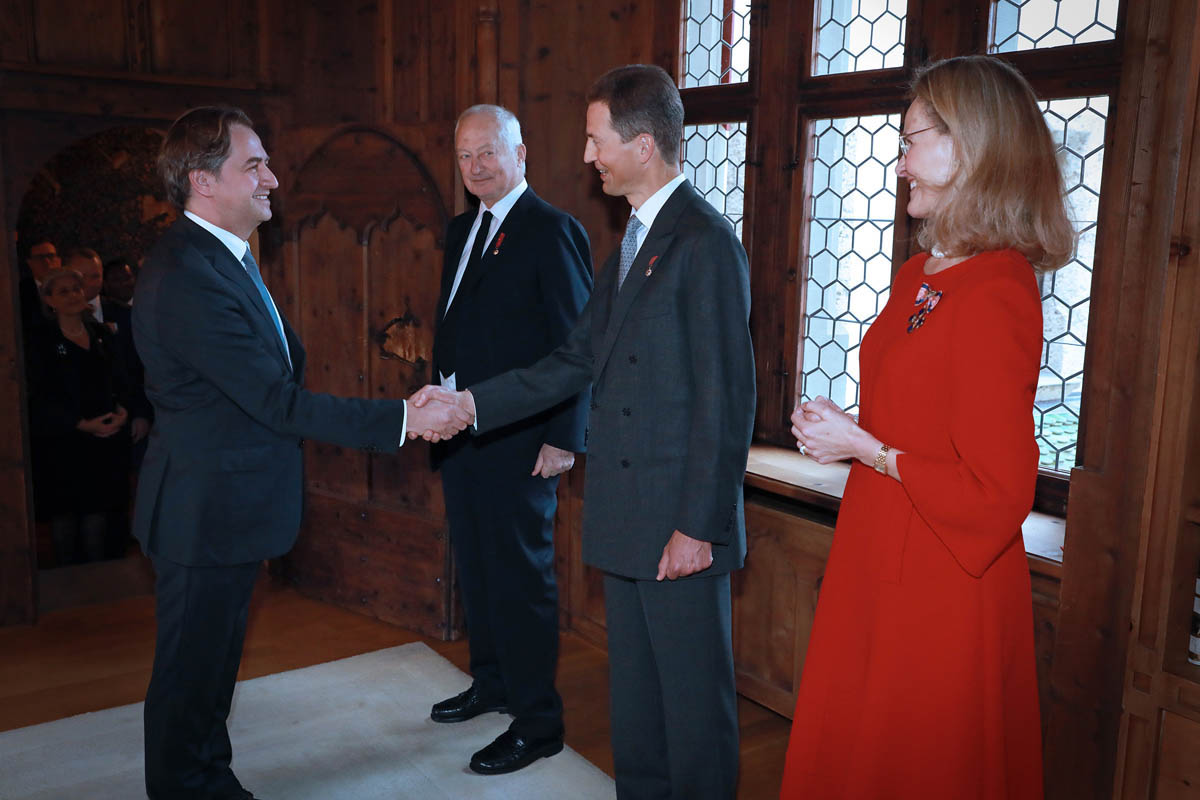 Neujahrsempfang auf Schloss Vaduz 12. Januar 2023