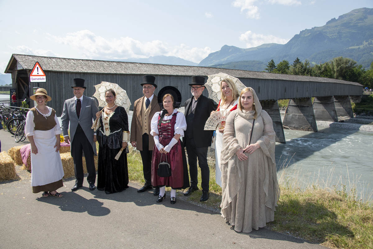 150 Jahre Holzbrücke Vaduz-Sevelen