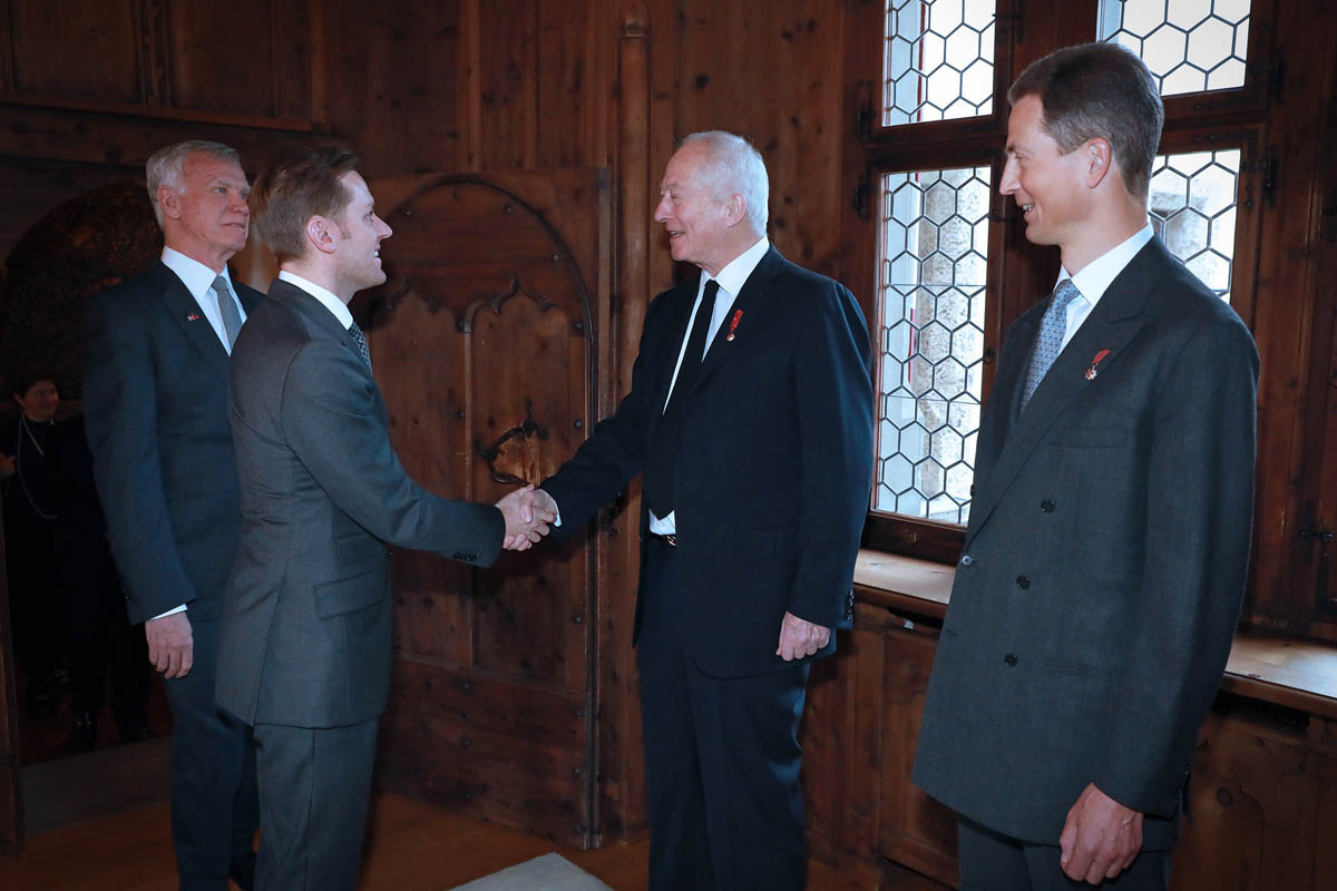 Neujahrsempfang auf Schloss Vaduz 12. Januar 2023