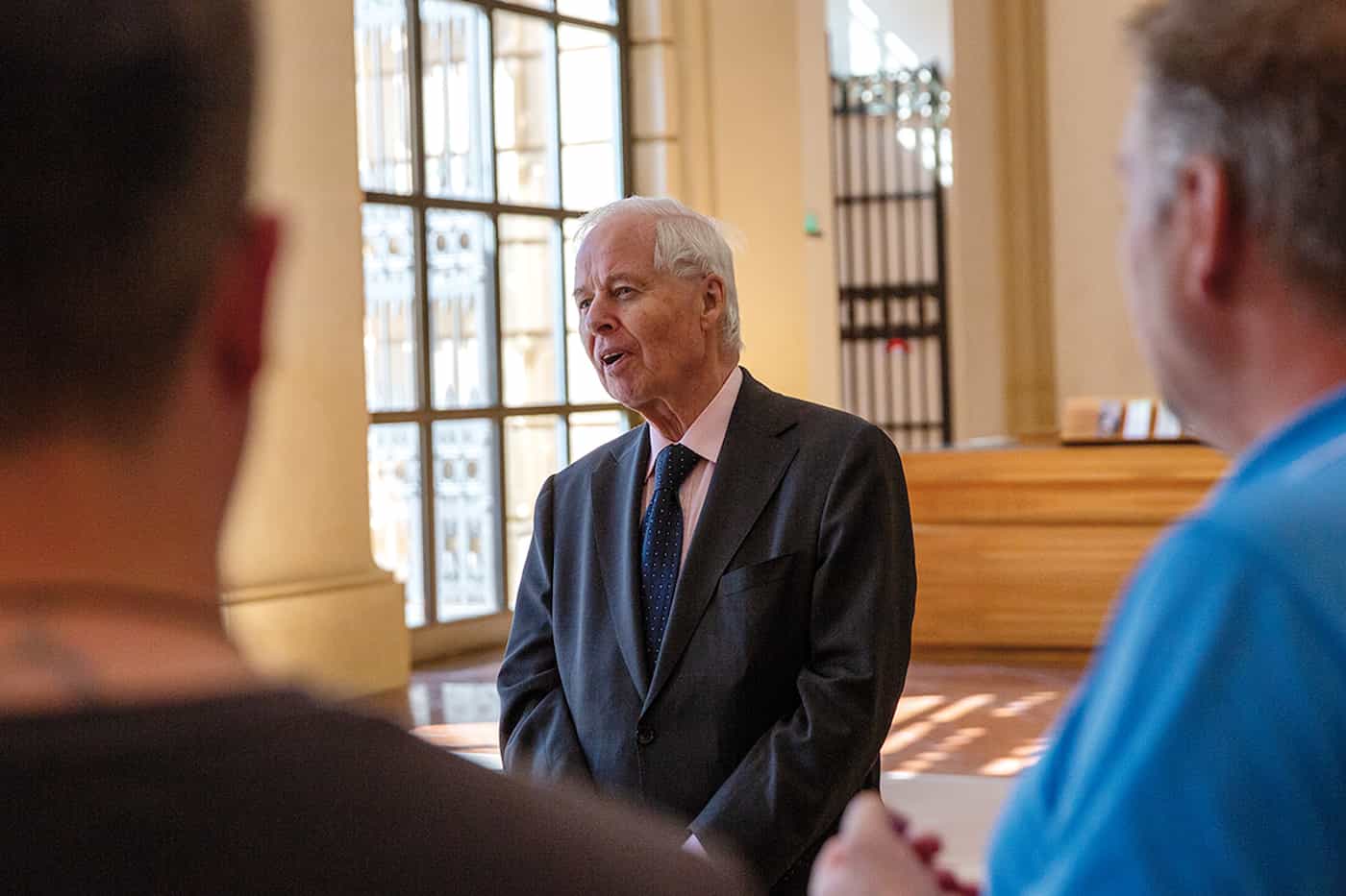 S.D. Prinz Philipp von und zu Liechtenstein bei der Begrüssung, Foto: © Jamie Wirth