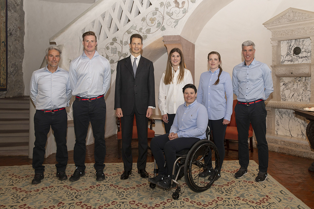 Empfang der liechtensteinischen Olympiadelegation