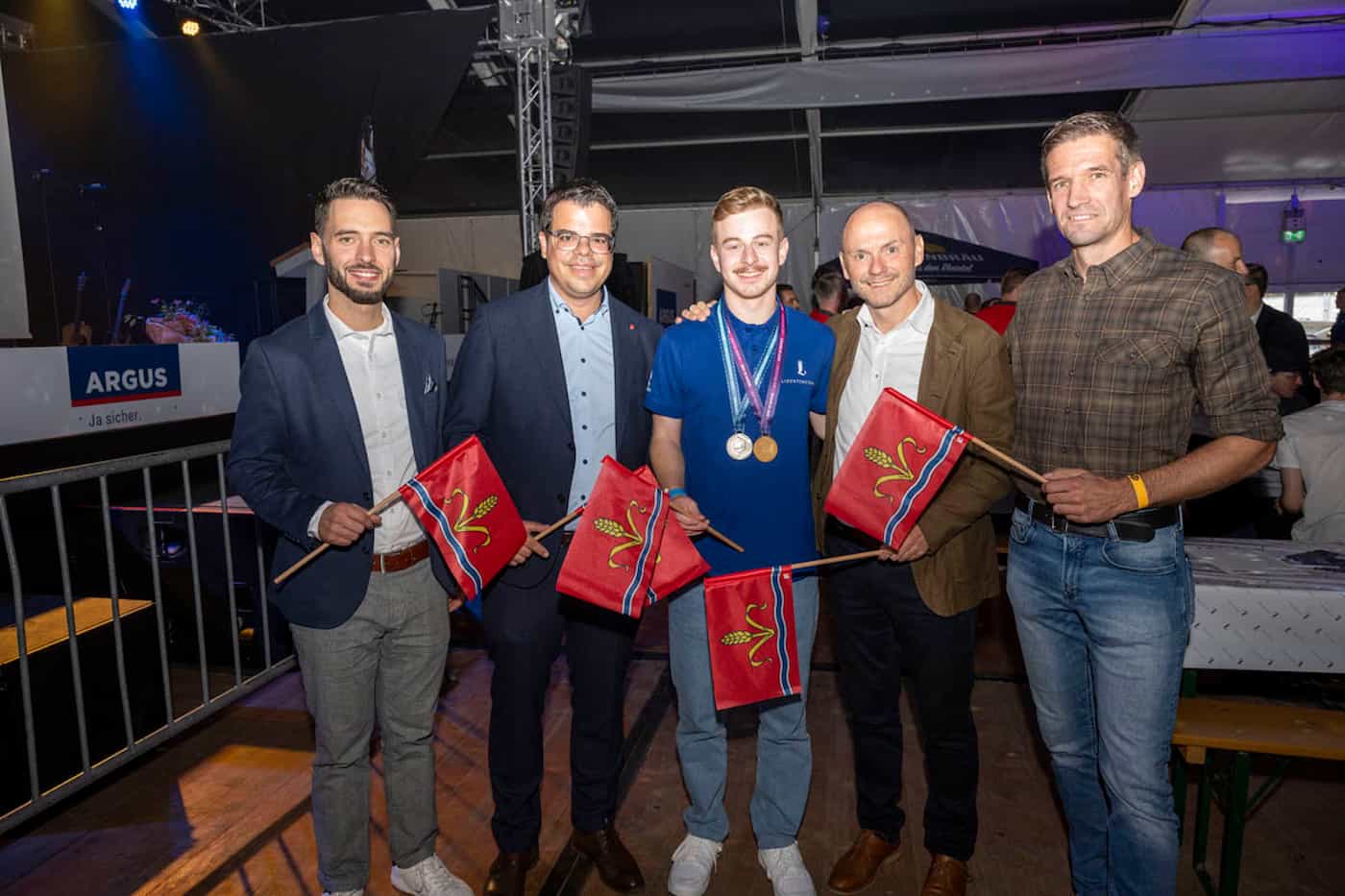 Feierlicher Empfang der Liechtensteiner WorldSkills-Champions