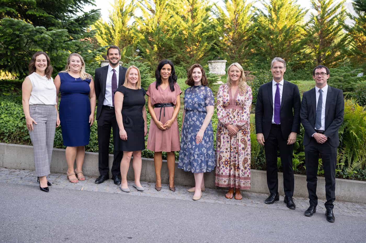 Regierungsrätin Dominique Hasler beim Treffen mit den leitenden US-Kongressmitarbeitenden.