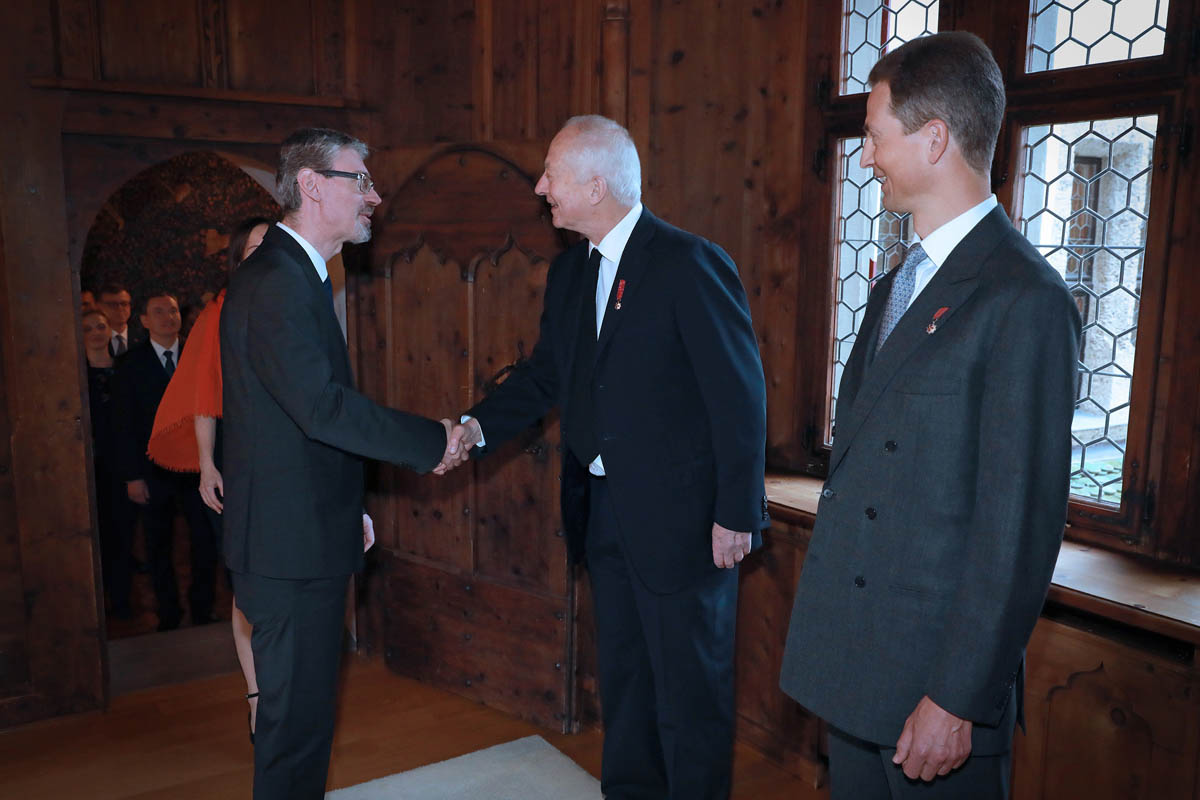 Neujahrsempfang auf Schloss Vaduz 12. Januar 2023