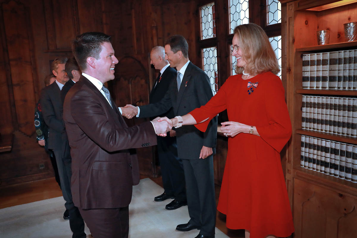  Neujahrsempfang auf Schloss Vaduz 12. Januar 2023