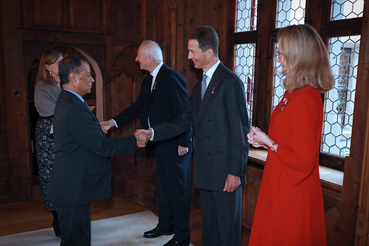 Neujahrsempfang auf Schloss Vaduz 12. Januar 2023