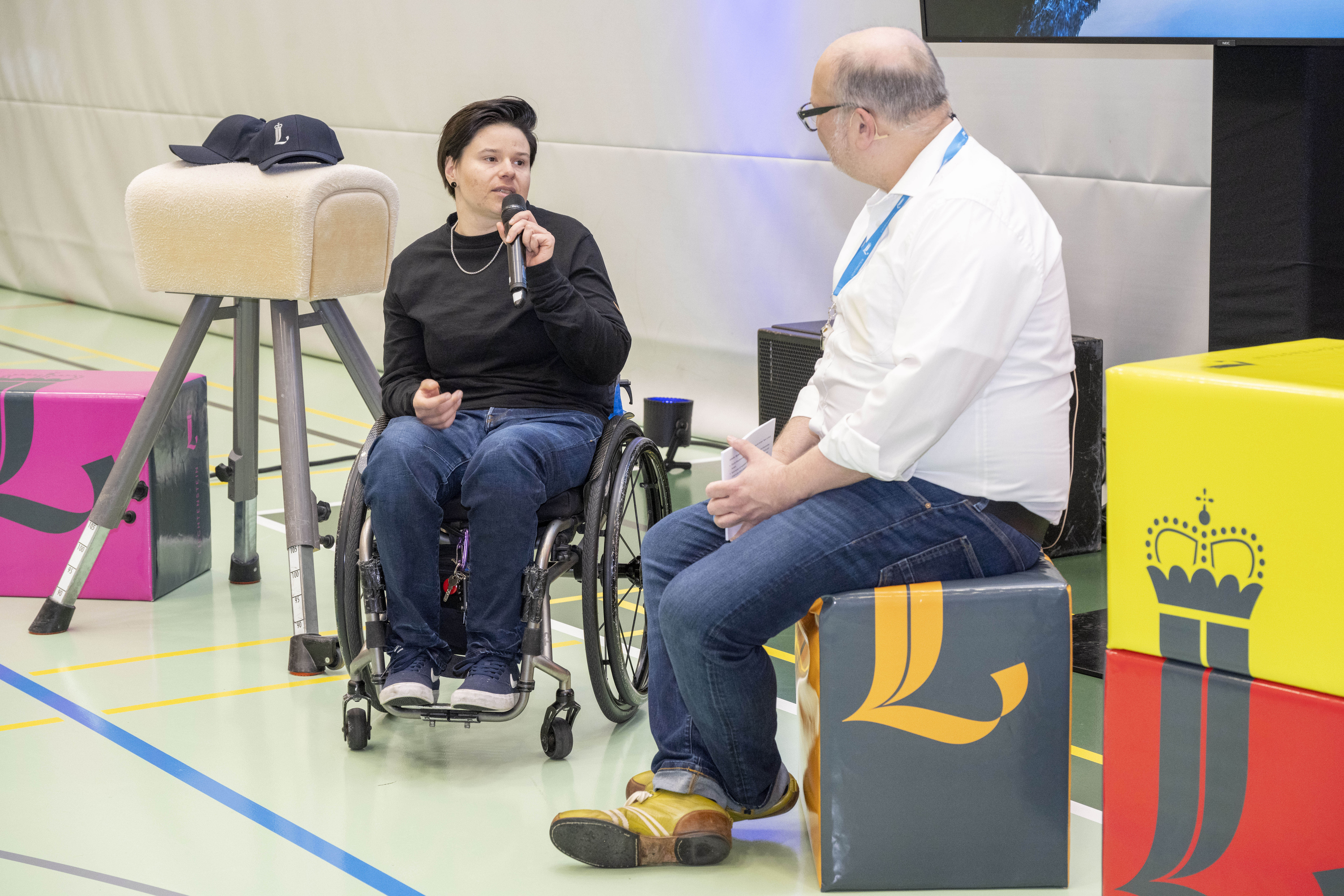 «Motivation, Leistungswille und Streben nach Erfolg», Sarah Hundert, Monoski-Rennfahrerin