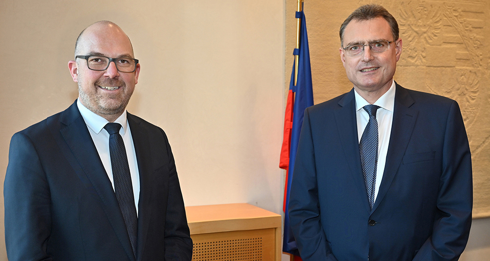 Nationalbankpräsident Thomas Jordan zu Besuch in Vaduz