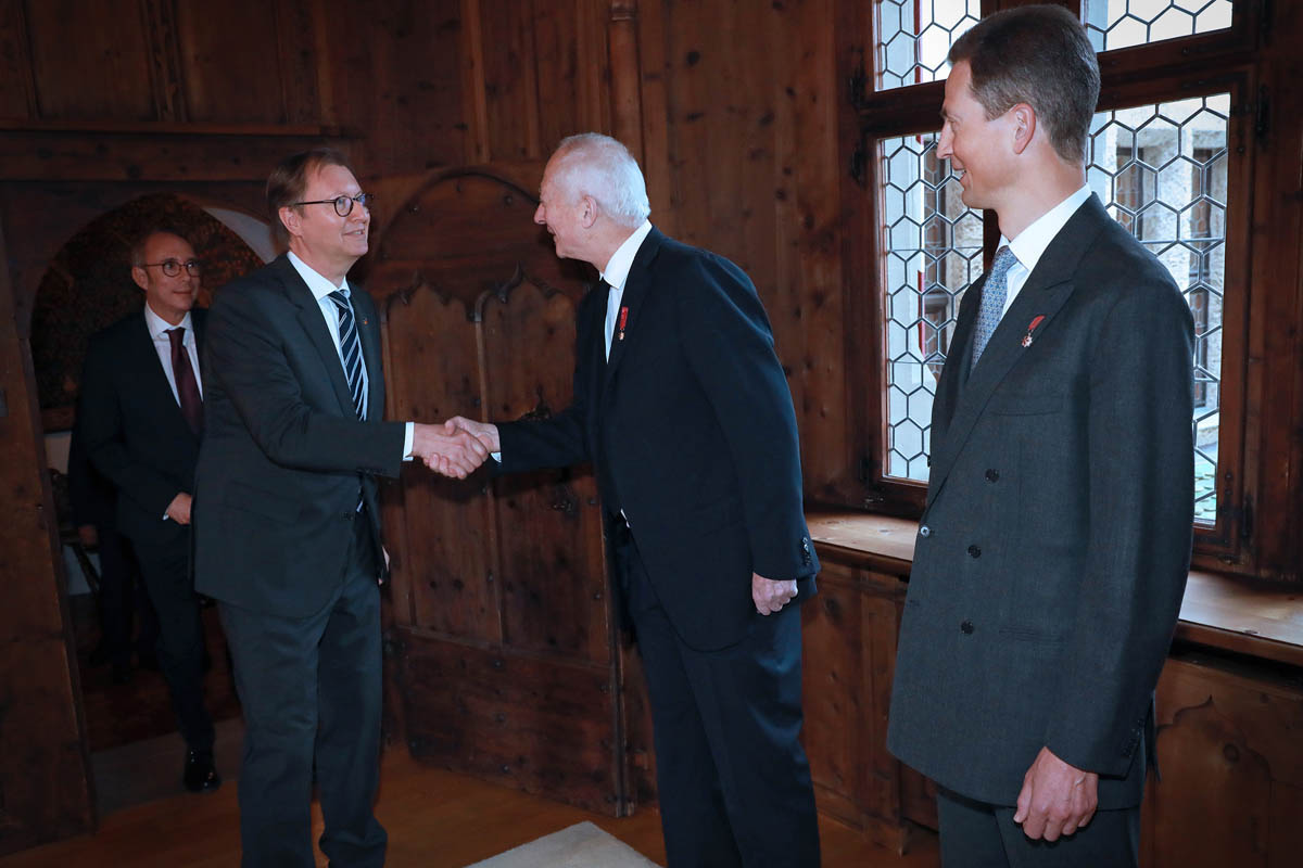Neujahrsempfang auf Schloss Vaduz 12. Januar 2023