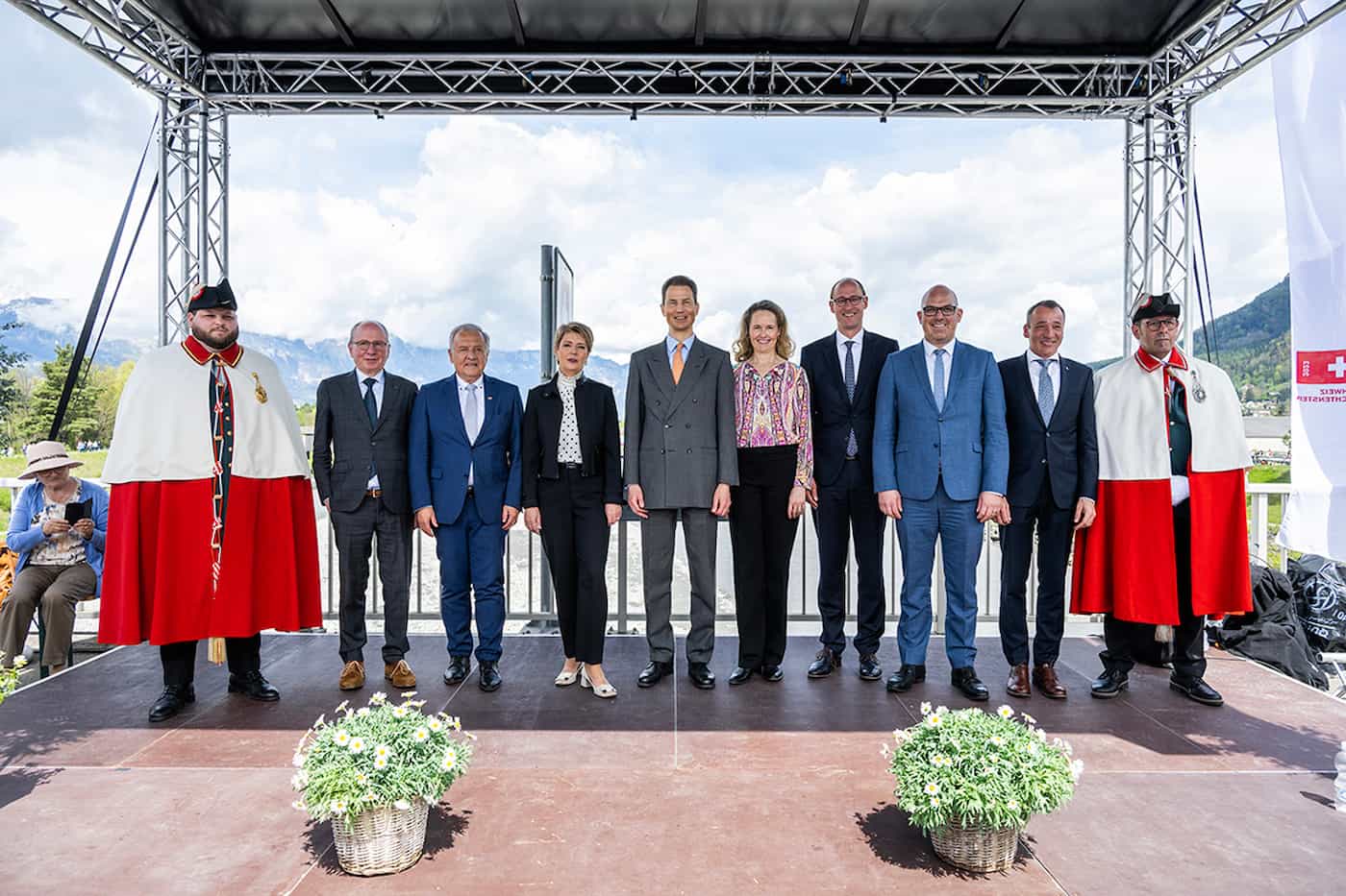 Offizieller Teil der Feierlichkeiten, Foto: © Michael Zanghellini