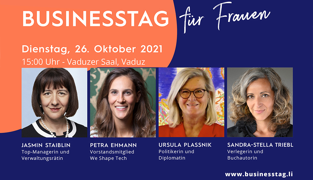 Businesstag für Frauen mit Jasmin Staiblin und Ursula Plassnik