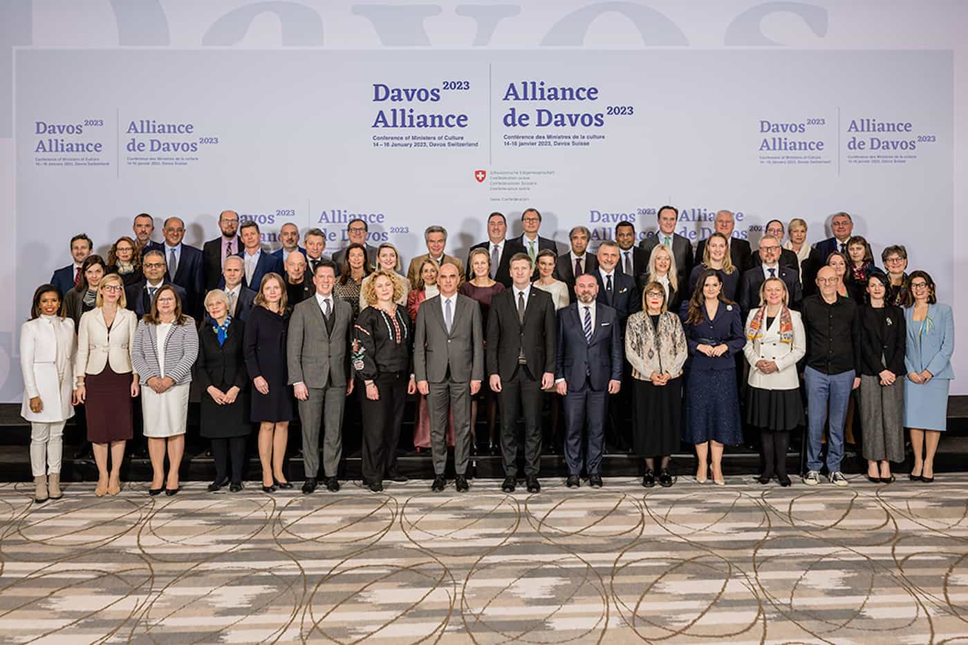 Regierungsrat Manuel Frick an Kulturministerkonferenz in Davos
