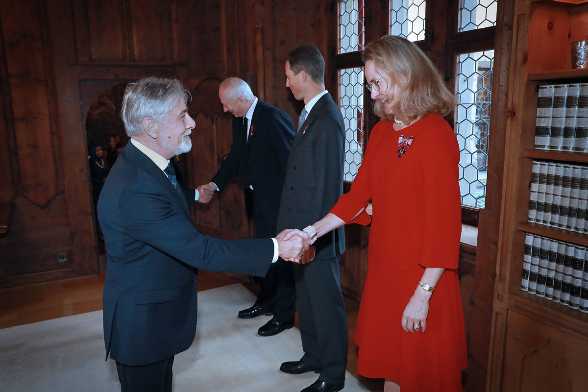 Neujahrsempfang auf Schloss Vaduz 12. Januar 2023 