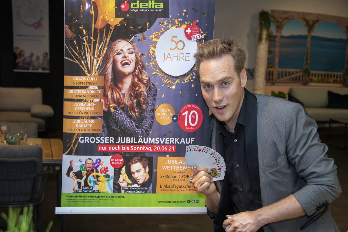 50-Jahr-Feierlichkeiten bei Delta Möbel in Haag