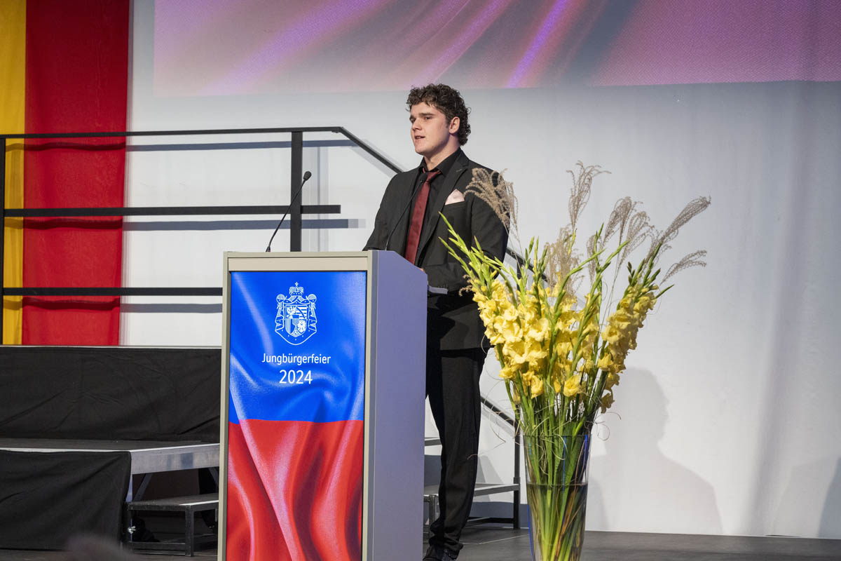 Fürstentum Liechtenstein – Jungbürgerinnen- und Jungbürgerfeier 2024