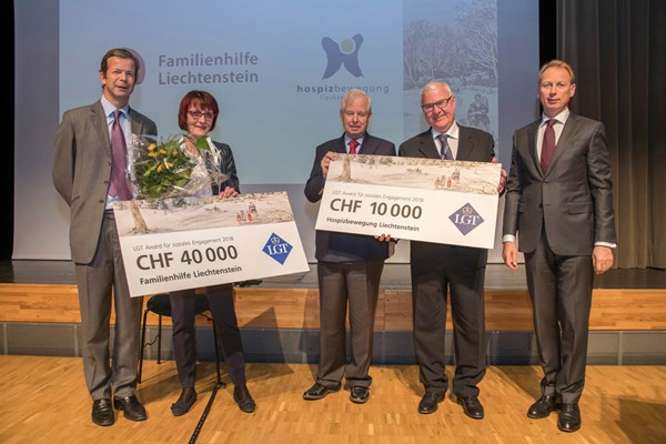 LGT Award für soziales Engagement in Liechtenstein