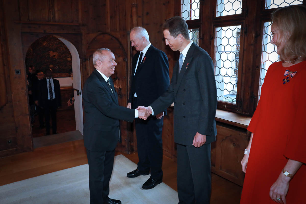  Neujahrsempfang auf Schloss Vaduz 12. Januar 2023