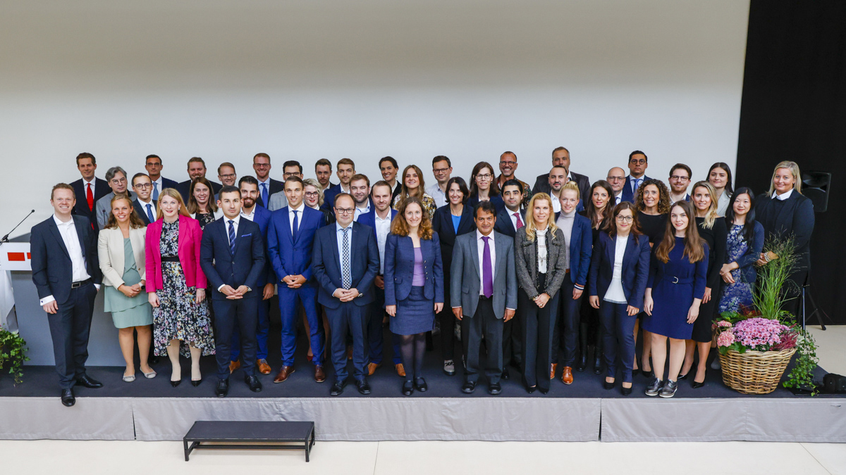 Diplomfeier der Weiterbildungsstudiengänge an der Universität Liechtenstein