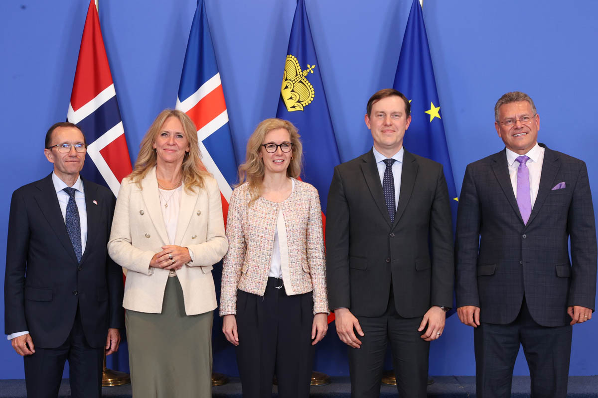 EWR-Rat in Brüssel: Aussenministerin Sabine Monauni im Dialog mit EU und EFTA-Partnern