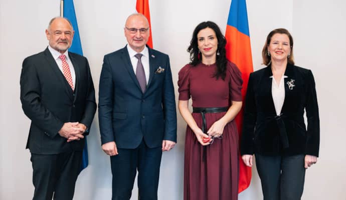 Kroatischer Aussenminister Gordan Grlić Radman zu Besuch in Liechtenstein