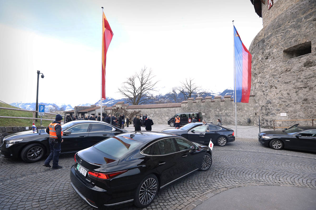  Neujahrsempfang 2025 auf Schloss Vaduz