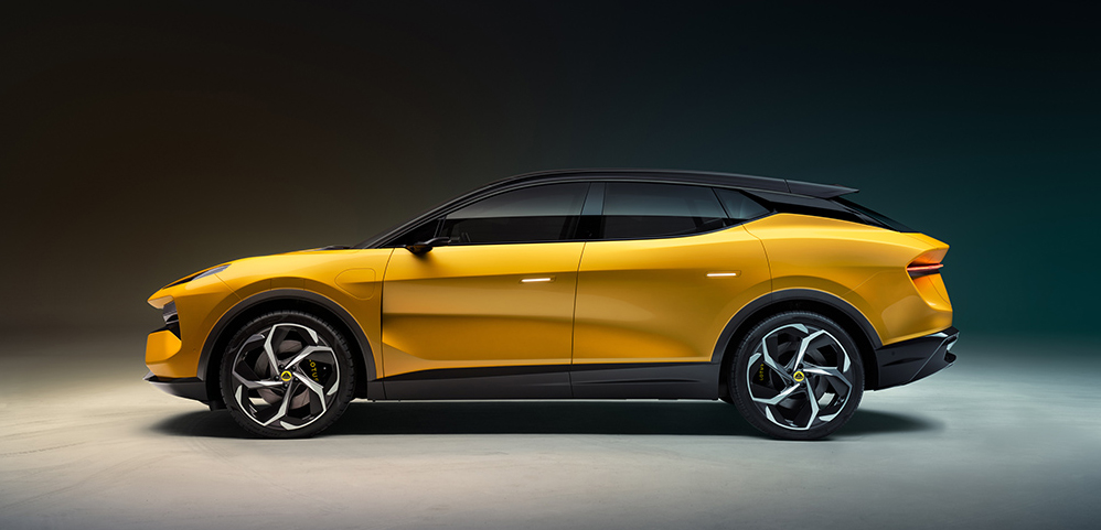 Weltpremiere des Lotus Eletre in London