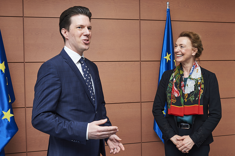 Regierungsrat Manuel Frick an Kulturministerkonferenz in Strassburg