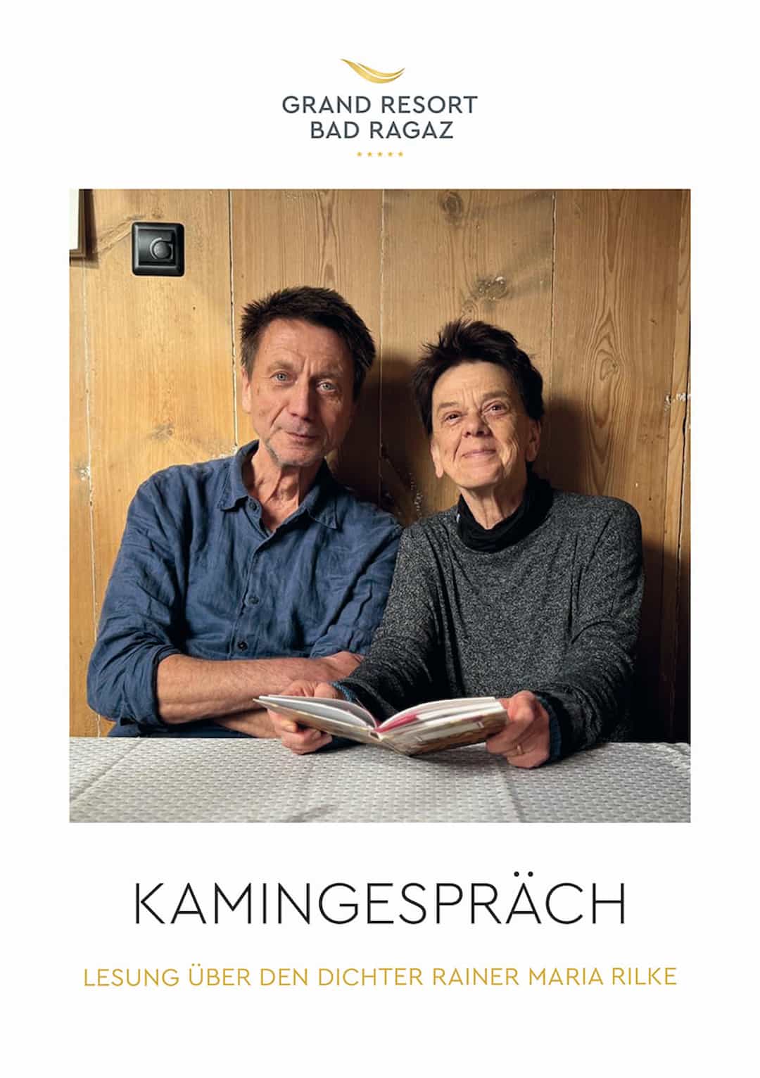 Lesung und Gespräch über Rainer Maria Rilke im Grand Resort Bad Ragaz