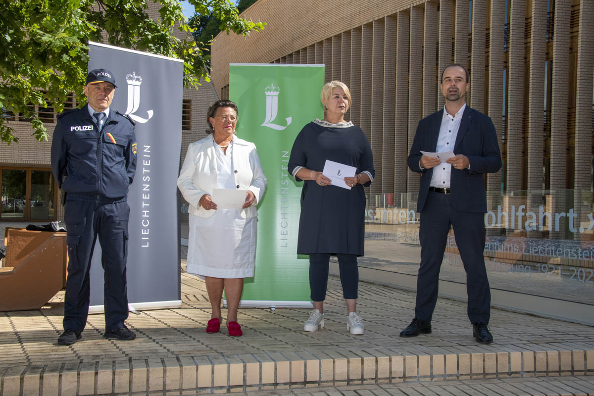 Fürstentum Liechtenstein - Staatsfeiertag 2022 – zurück ins Städtle