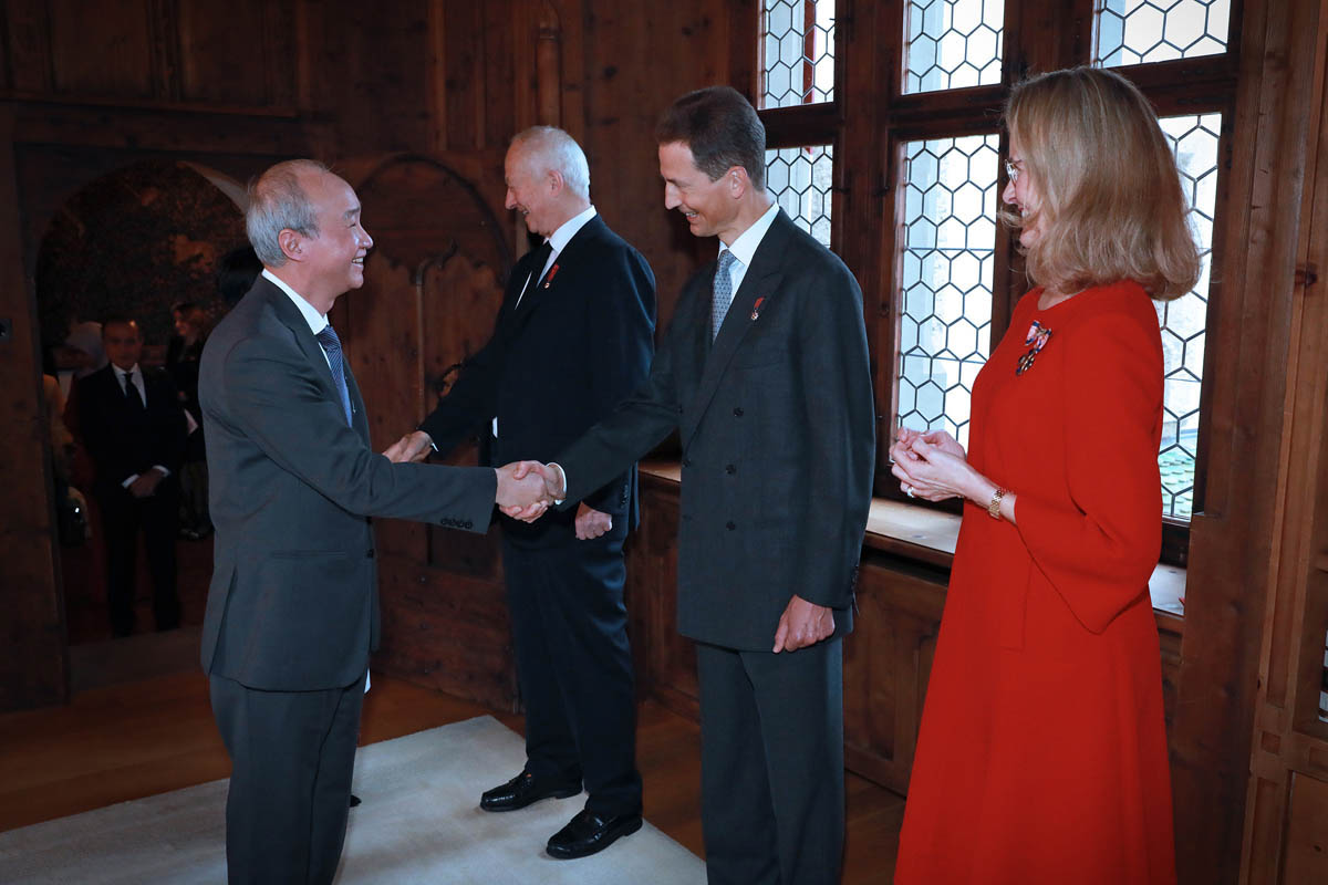 Neujahrsempfang auf Schloss Vaduz 12. Januar 2023