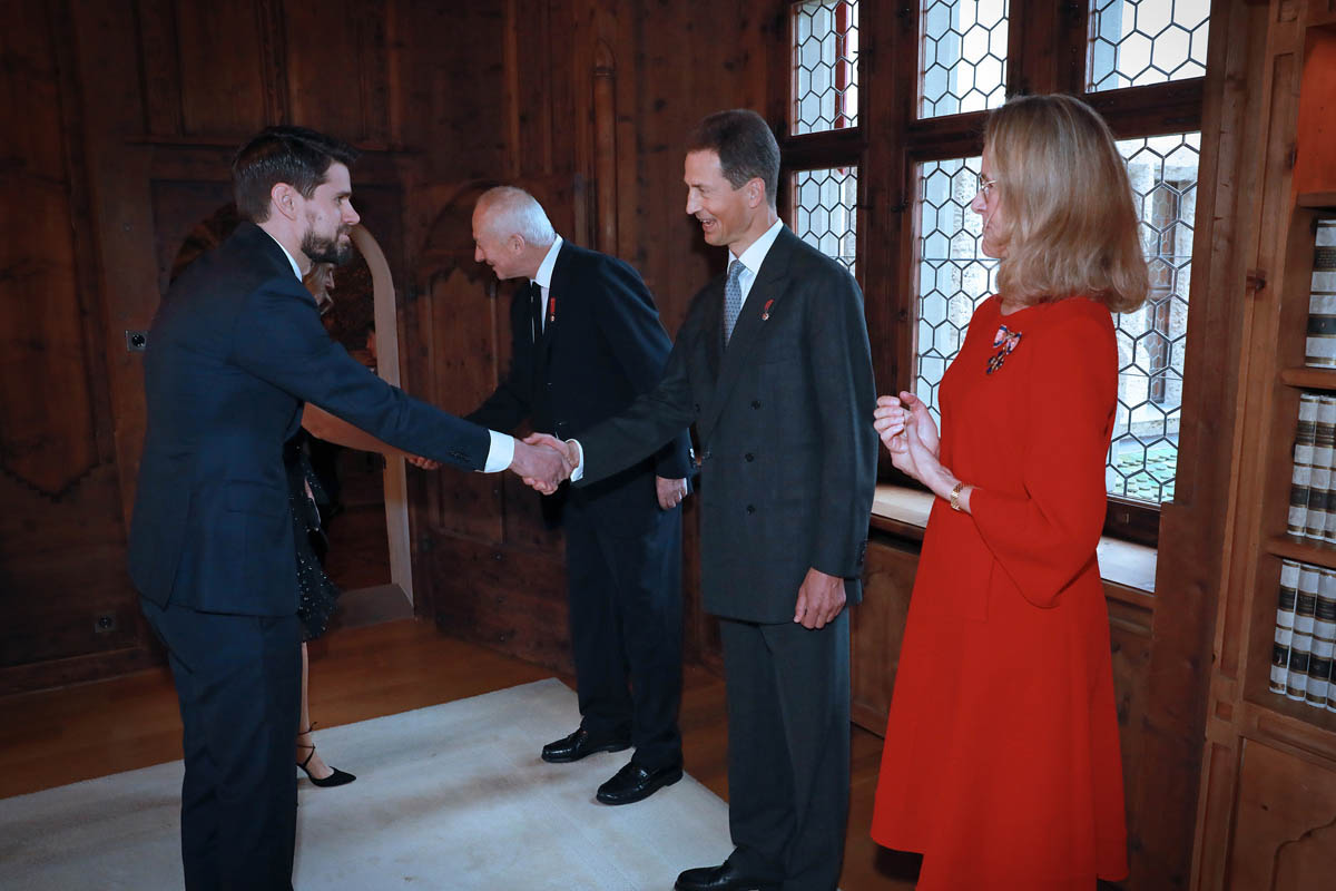 Neujahrsempfang auf Schloss Vaduz 12. Januar 2023