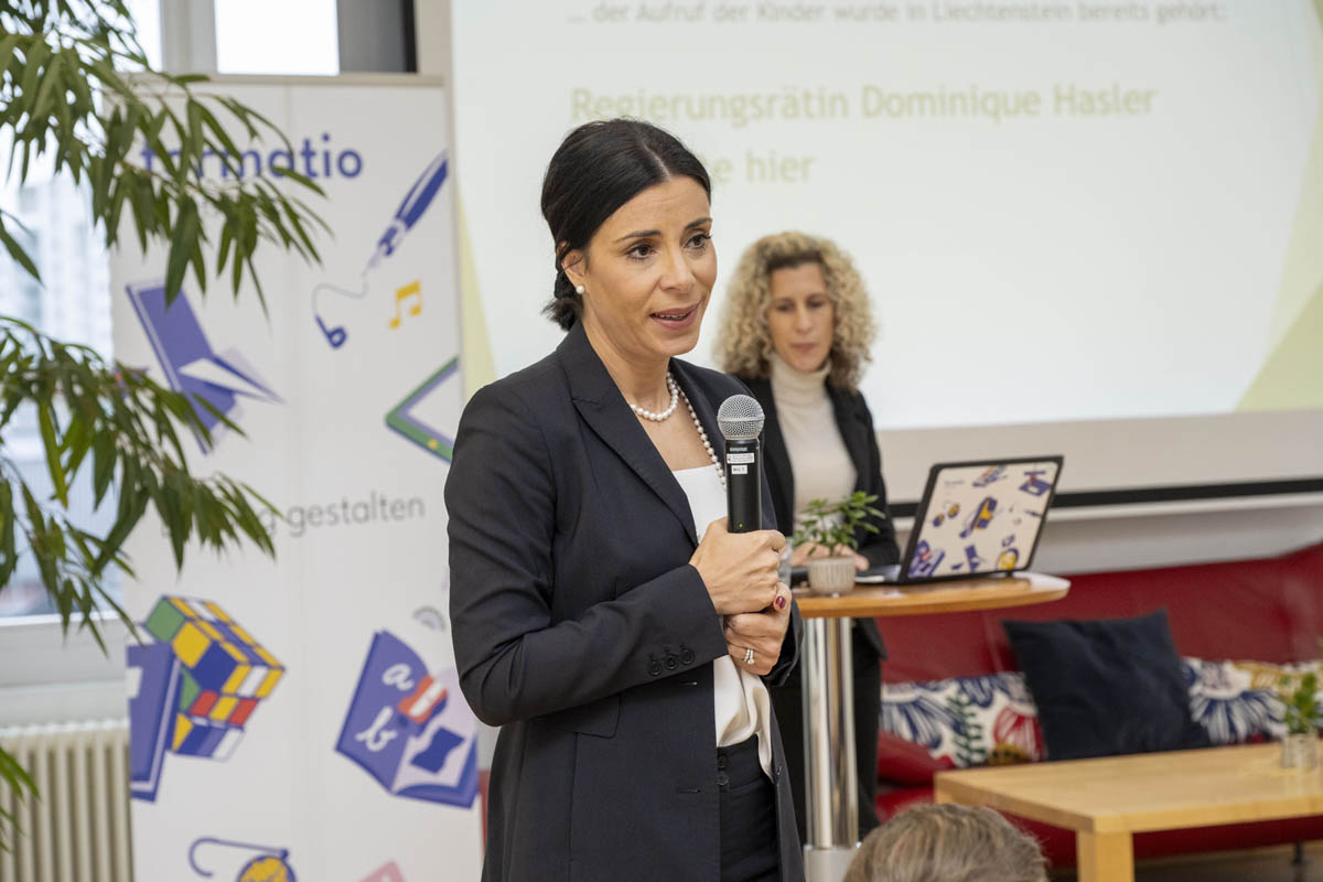 Regierungsrätin Dominique Hasler