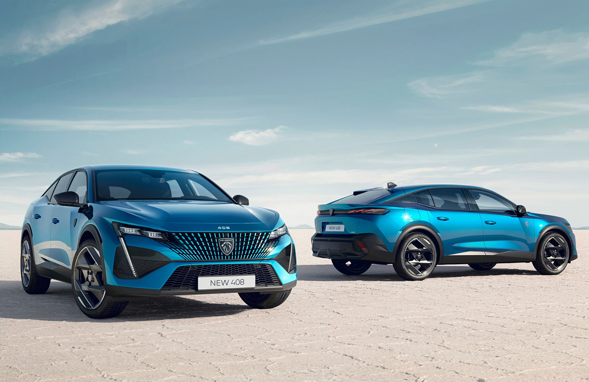 Firstclass Reisen im Peugeot 408 GT Plug-in-Hybrid 