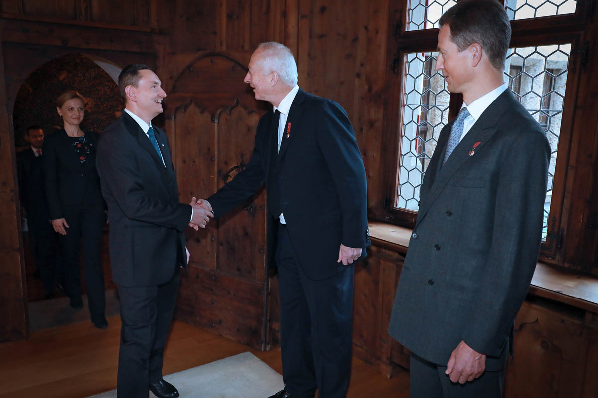 Neujahrsempfang auf Schloss Vaduz 12. Januar 2023