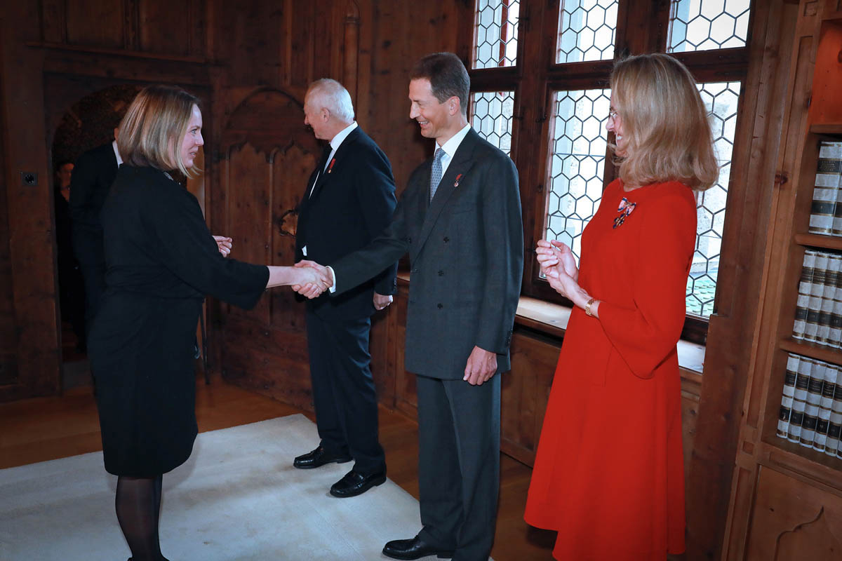 Neujahrsempfang auf Schloss Vaduz 12. Januar 2023