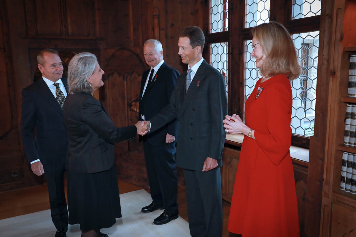 Neujahrsempfang auf Schloss Vaduz 12. Januar 2023