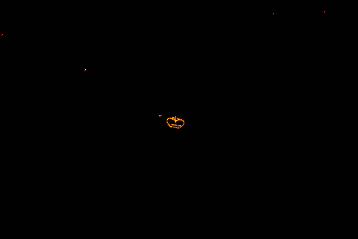 Feuerwerk über Vaduz