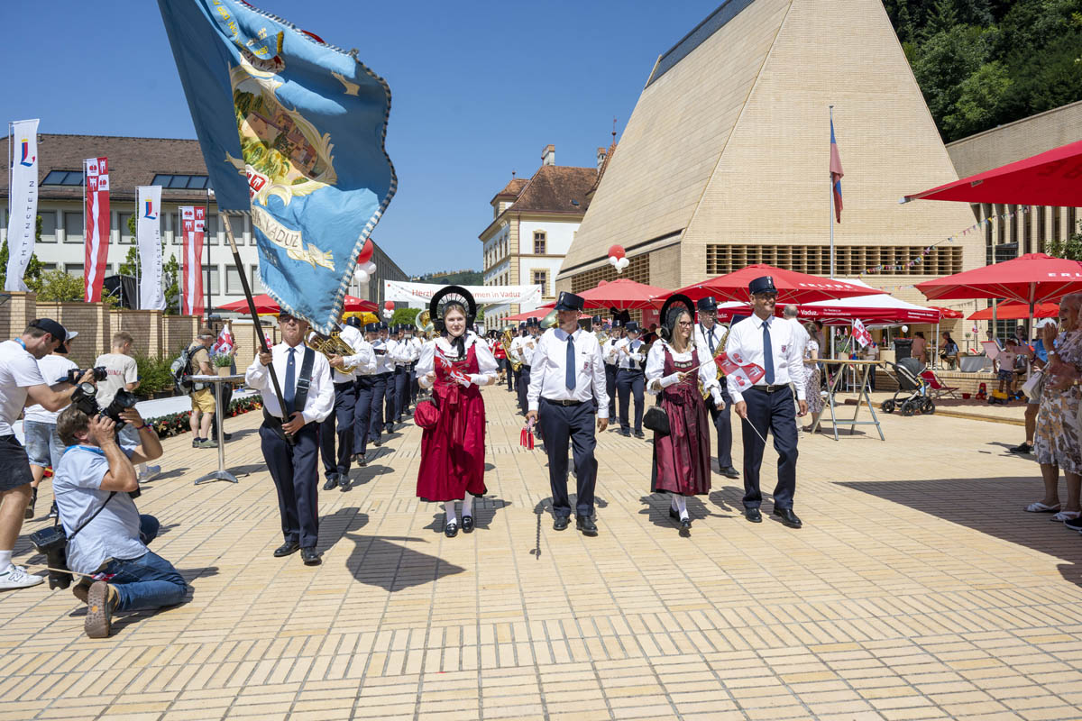 Fotos –Staatsfeiertag Städtle Vaduz